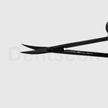 Iris Scissors (Curved/Delicate, Super-Cut, Black Line)